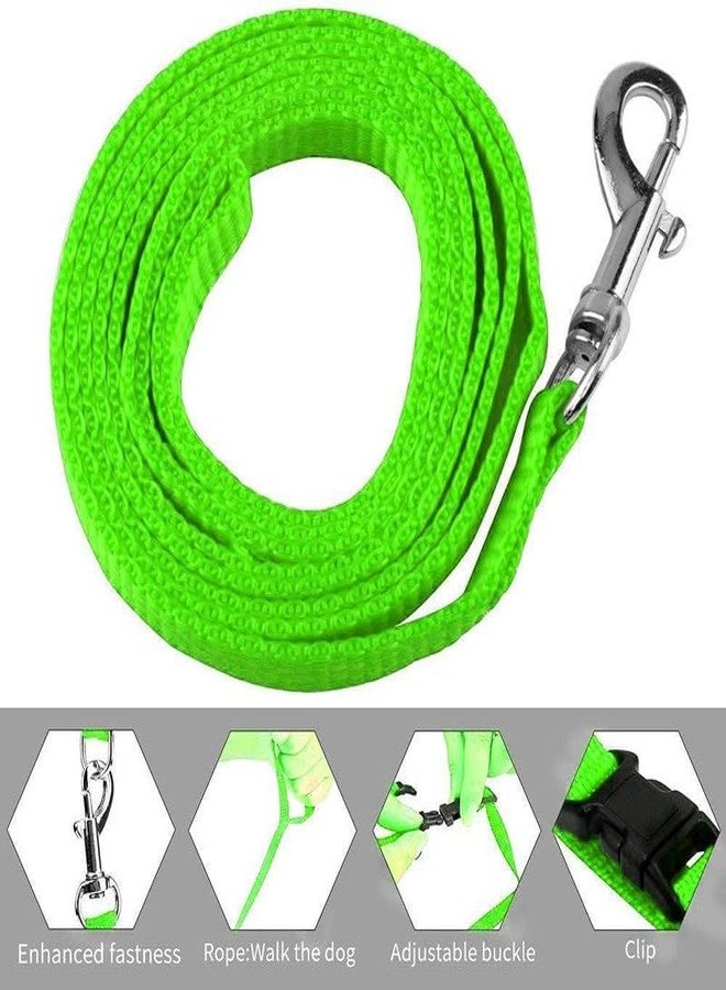 KittuPet Cat Adjustable Nylon Harness Strap Collar with Leash Set Small Pet Walking for Kitten- Plain (Green) - Image 3